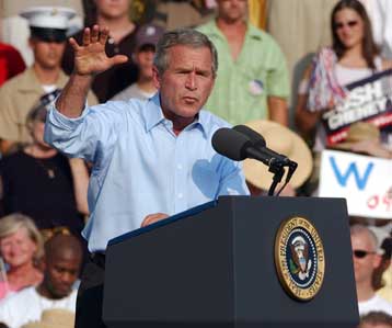 Προβάδισμα, κατά 11%, δίνει στον Τζορτζ Ο.Μπους νέα δημοσκόπηση