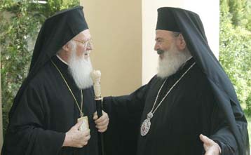Επιστολή συμπαράστασης από τον Αρχιεπίσκοπο στον Οικουμενικό Πατριάρχη