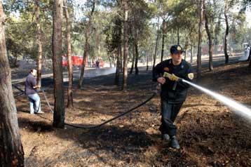Υπό έλεγχο οι μεγάλες πυρκαγιές στο Νέο Μαρμαρά και την Τρίπολη