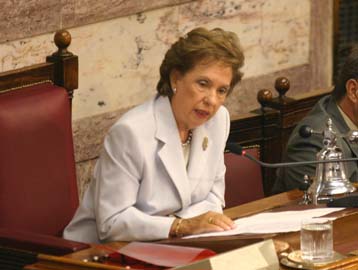 Την έναρξη των εργασιών της Βουλής των Εφήβων κήρυξε η πρόεδρος του Κοινοβουλίου