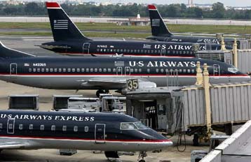 Υπό χρεοκοπία η US Airways μετά την αποτυχία συμφωνίας με τα συνδικάτα