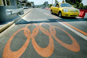 Σε ισχύ από την Παρασκευή ορισμένες από τις Ολυμπιακές Λωρίδες