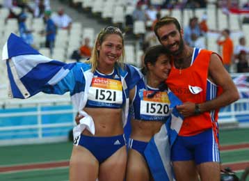 «Αργυρή» η Καραγιάννη, «χάλκινη» η Καντζά στον στίβο, «αργυρός» και ο Φύκας