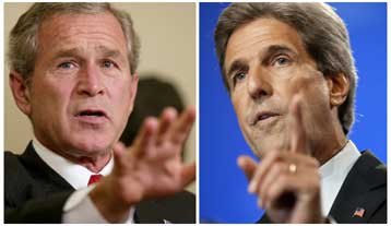 Τζορτζ Ο. Μπους και Τζον Κέρι συμφώνησαν για τρεις τηλεοπτικές μονομαχίες