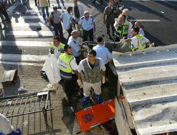 Δύο νεκροί και 15 τραυματίες από επίθεση αυτοκτονίας στην Ιερουσαλήμ
