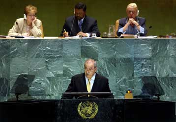 Όλοι οι Ιρακινοί θα μπορούν να ψηφίσουν στις εκλογές, δήλωσε ο Ιγιάντ Αλάουι