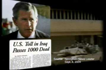 «Σταθερή πρόοδο στον πόλεμο για την ελευθερία του Ιράκ» διακρίνει ο Μπους