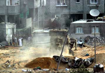 Δέκα Παλαιστίνιοι και τρεις Ισραηλινοί νεκροί την Πέμπτη στη Λωρίδα της Γάζας