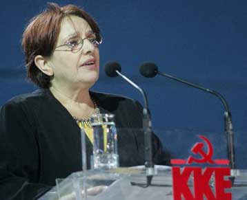 Το ΚΚΕ έτοιμο για πρόωρες εκλογές λέει η Αλέκα Παπαρήγα