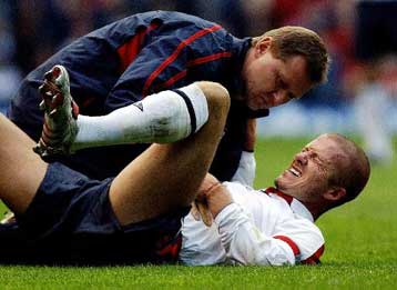 Κάταγμα τελικά σε ένα πλευρό για τον Μπέκαμ