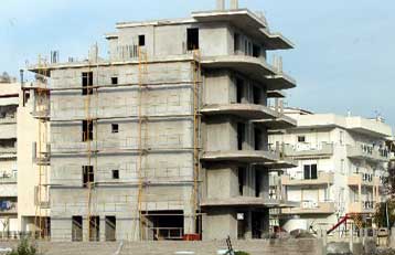 Ισχυρή ανάκαμψη της οικοδομικής δραστηριότητας τον Ιούνιο