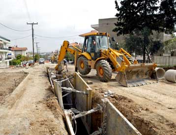Στις καλένδες τα έργα αποχέτευσης στα Μεσόγεια