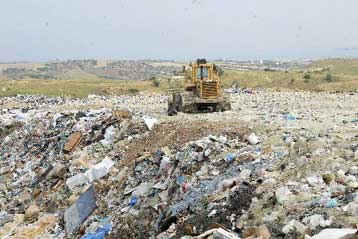 Ανοιξε την Παρασκευή η χωματερή Ταγαράδων στη Θεσσαλονίκη