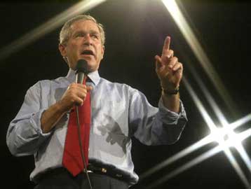 Προβάδισμα Μπους έντεκα ημέρες πριν τις προεδρικές εκλογές στις ΗΠΑ