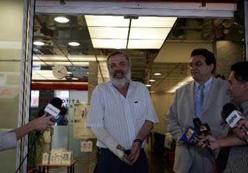 Εξιτήριο έλαβε το Σάββατο ο αθλητικογράφος Φίλιππος Συρίγος