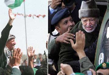 Εξετάσεις για τον Αραφάτ στο Παρίσι και πυρετώδεις διαβουλεύσεις στα κατεχόμενα