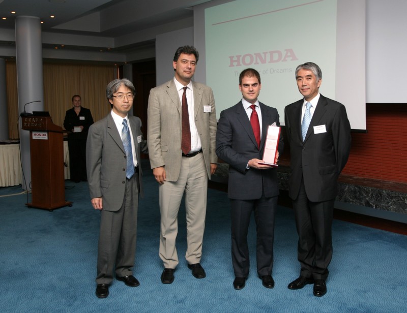Τιμητική διάκριση για την ελληνική αντιπροσωπεία της Honda