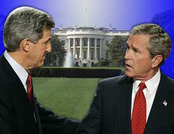 Τα τελευταία τους επιχειρήματα επιστρατεύουν Μπους και Κέρι για να κόψουν πρώτοι το «νήμα»