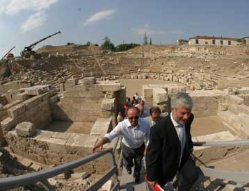 Έτοιμο να υποδεχθεί νέες παραστάσεις το αρχαίο θέατρο της Λάρισας