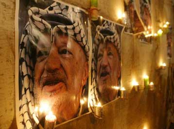 Συμβολική πορεία την Παρασκευή στη μνήμη του Γιασέρ Αραφάτ