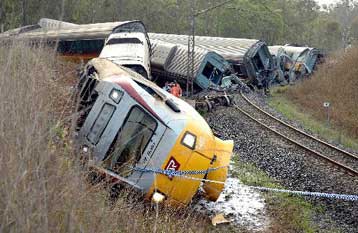 Εκτροχιασμός αμαξοστοιχίας στην Αυστραλία με 150 τραυματίες