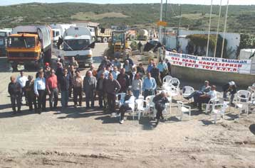 Ένταση και διαπληκτισμοί στη χωματερή Ταγαράδων της Θεσσαλονίκης