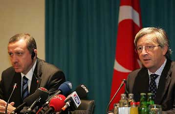 Διαπραγματεύσεις με ΕΕ το α εξάμηνο του 2005 ζήτησε από το Λουξεμβούργο ο Ερντογάν