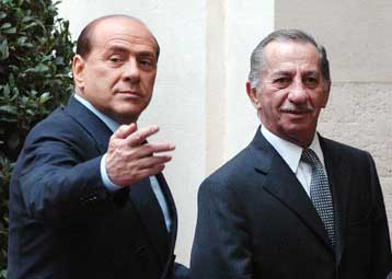 Ικανοποιημένος από τις συνομιλίες με την κυβέρνηση Μπερλουσκόνι ο Τ.Παπαδόπουλος