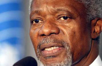 Στα μέσα του 2005 η εξέταση του τελικού καθεστώτος του Κοσόβου, λέει ο Ανάν