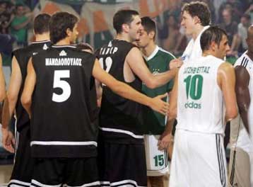 ΠΑΟΚ και Παναθηναϊκός παίζουν για την κορυφή της Α1 μπάσκετ