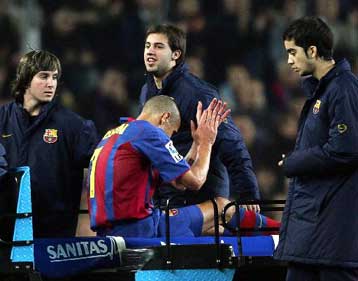 Εκτός δράσης για έξι εβδομάδες ο Λάρσον της Μπαρτσελόνα