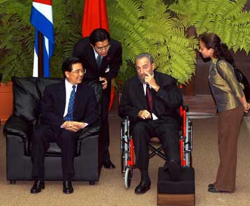 Κάλεσμα του προέδρου της Κίνας προς τους Κουβανούς να συνεχίσουν προς το σοσιαλισμό