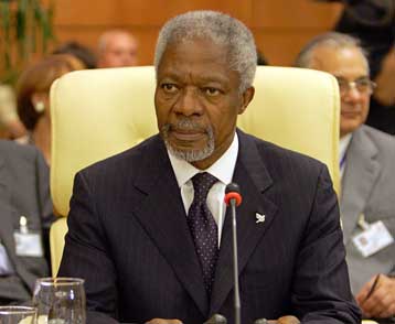 Πρώιμη οποιαδήποτε συζήτηση για αλλαγή του status του Κοσόβου, λέει ο Κόφι Ανάν