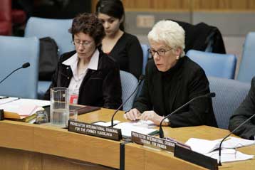 Για έλλειψη συνεργασίας κατηγορεί τη Σερβία η γενική εισαγγελέας του ICTY