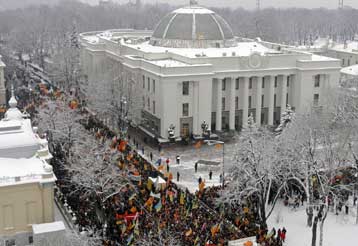 Απορρίφθηκε η πρόταση μομφής της αντιπολίτευσης κατά της ουκρανικής κυβέρνησης