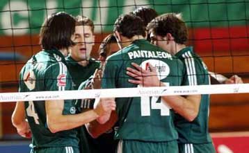 Κινδυνεύει στο Champions League ο Παναθηναϊκός, έχασε 3-1 σετ από την Γιαστρζέμπσκι