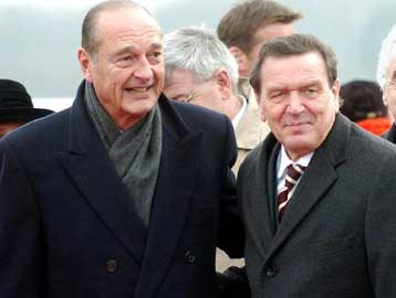 Κρίσιμη για την Τουρκία η συνάντηση Σιράκ – Σρέντερ στη βόρεια Γερμανία