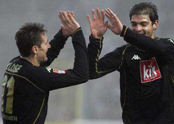 Χατ τρικ από τον Χαριστέα όντας στην 11άδα της Βέρντερ