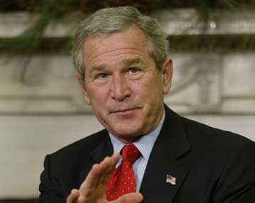 Στήριξη Μπους στην ένταξη της ΠΓΔΜ σε ΕΕ και ΝΑΤΟ