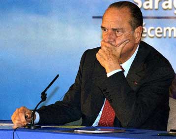 Με διάγγελμα ο Σιράκ αιτιολογεί την απόφασή του να πει «ναι» στην Αγκυρα