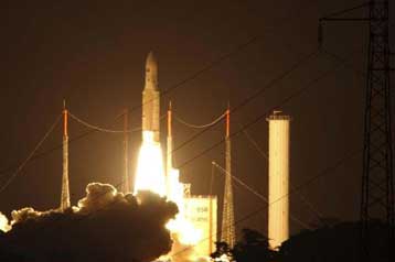 Επιτυχημένη η εκτόξευση πυραύλου Ariane-5 από τη βάση της Γαλλικής Γουιάνας