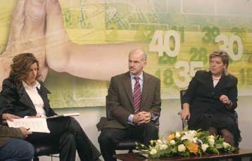 «Αποκατάσταση του ανθρώπινου στοιχείου» του ΠΑΣΟΚ υποσχέθηκε ο Γ.Παπανδρέου