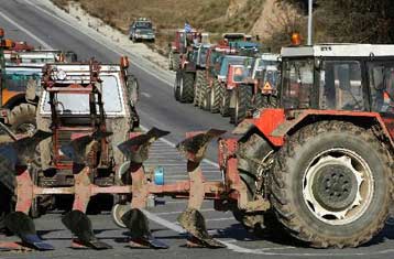 Συλλαλητήρια αγροτών σε Φάρσαλα και Καρδίτσα