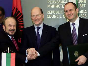 Ενεργειακή συμφωνία Αλβανίας-Βουλγαρίας-ΠΓΔΜ για την κατασκευή πετρελαιαγωγού