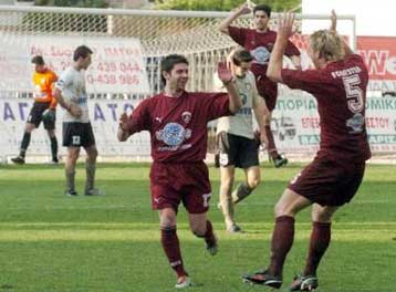 Εύκολα η Νίκη Βόλου έμεινε στην κορυφή με διπλό