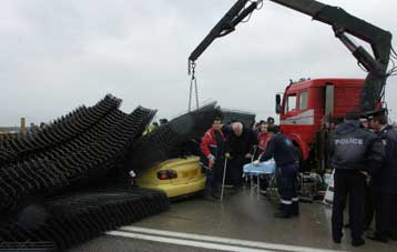 Τροχαίο ατύχημα στην περιοχή του Μαλιακού με επτά τραυματίες