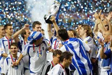 Η κατάκτηση του EURO από την Ελλάδα κορυφαίο γεγονός του 2004 για το Associated Press
