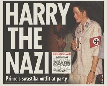 Σάλος στη Βρετανία από την εμφάνιση του πρίγκιπα Χάρι με στολή ναζί σε φιλικό πάρτι