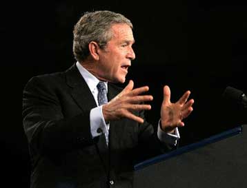 Οι Αμερικανοί επικύρωσαν την πολιτική μου στο Ιράκ, εκτιμά ο Τζ.Μπους