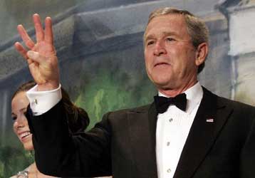 Επίσημη έναρξη της δεύτερης -και τελευταίας- θητείας Μπους στο Λευκό Οίκο